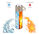 Termo con vasos conserva su temperatura