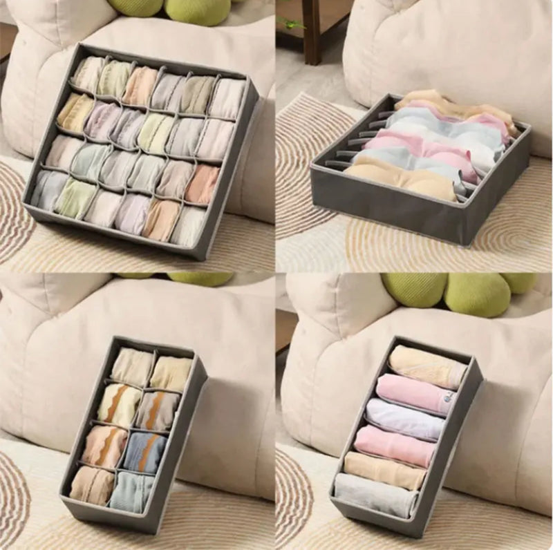 SET ORGANIZADOR ROPA INTERIOR X 4