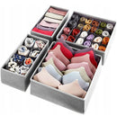 SET ORGANIZADOR ROPA INTERIOR X 4