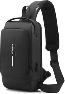 Bolso Anti Robo De Cuero Unisex