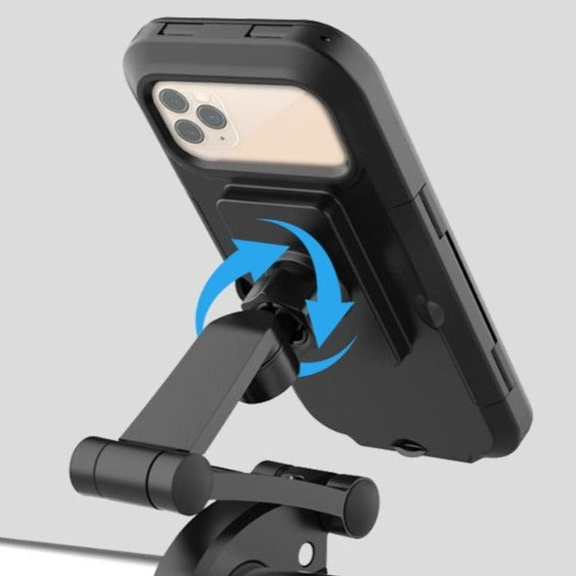 Soporte para celular en moto