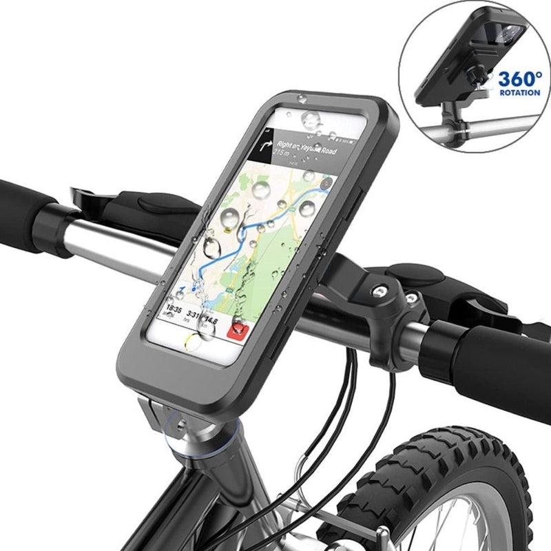 Soporte para celular en moto